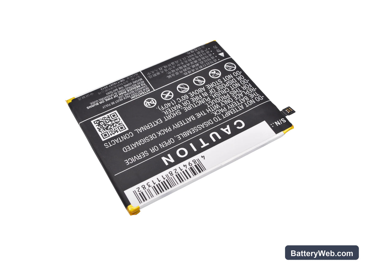 BBK VIVO X6 Plus Replacement Battery, 3.8V, 3000mAh, Li-Polymer 4