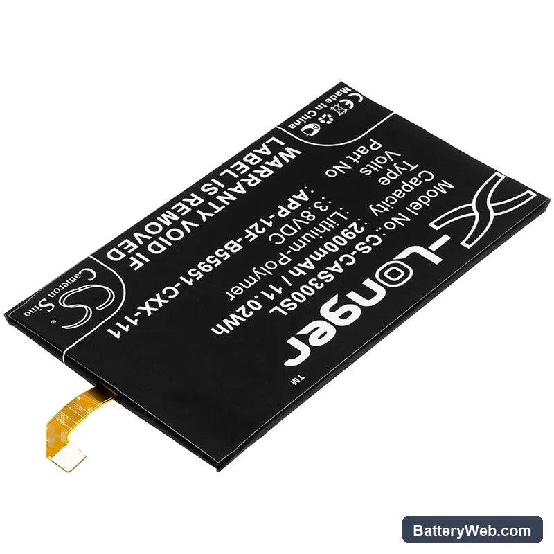 CATERPILLAR S30 Replacement Battery, 3.8V, 2900mAh, Li-Polymer 2