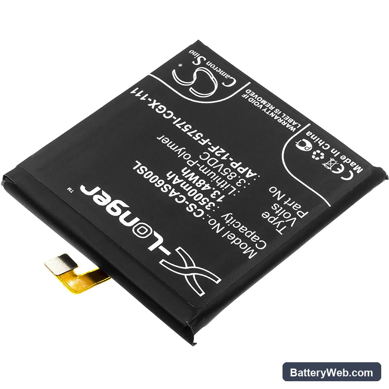 CATERPILLAR S60 Replacement Battery, 3.85V, 3500mAh, Li-Polymer 2
