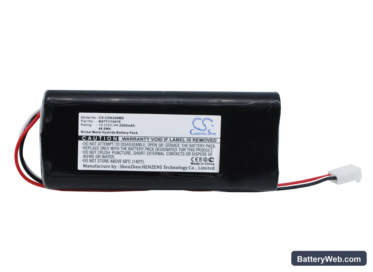 Clinical Dynamics NIBP GX-2 Replacement Battery, 19.2V, 2500mAh, Ni-MH 5