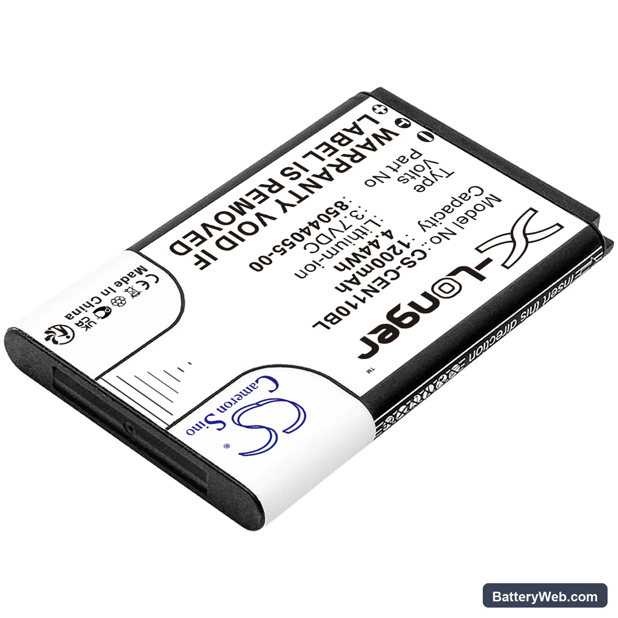 CCE 1100 Neo Replacement Battery, 3.7V, 1200mAh, Li-ion 2