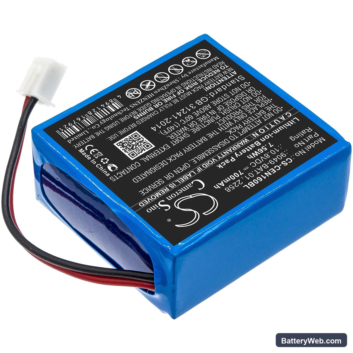 CCE 1600 Neo Replacement Battery, 10.8V, 700mAh, Li-ion 2