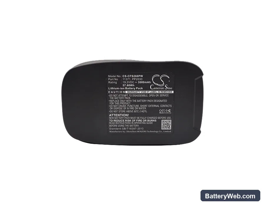 Craftsman FS2600 Replacement Battery, 19.2V, 3000mAh, Li-ion 5