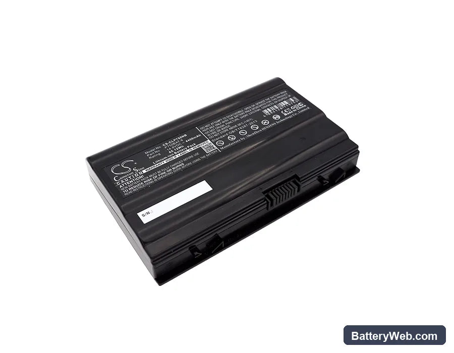 Sager NP9772 Replacement Battery, 14.8V, 4400mAh, Li-ion 1