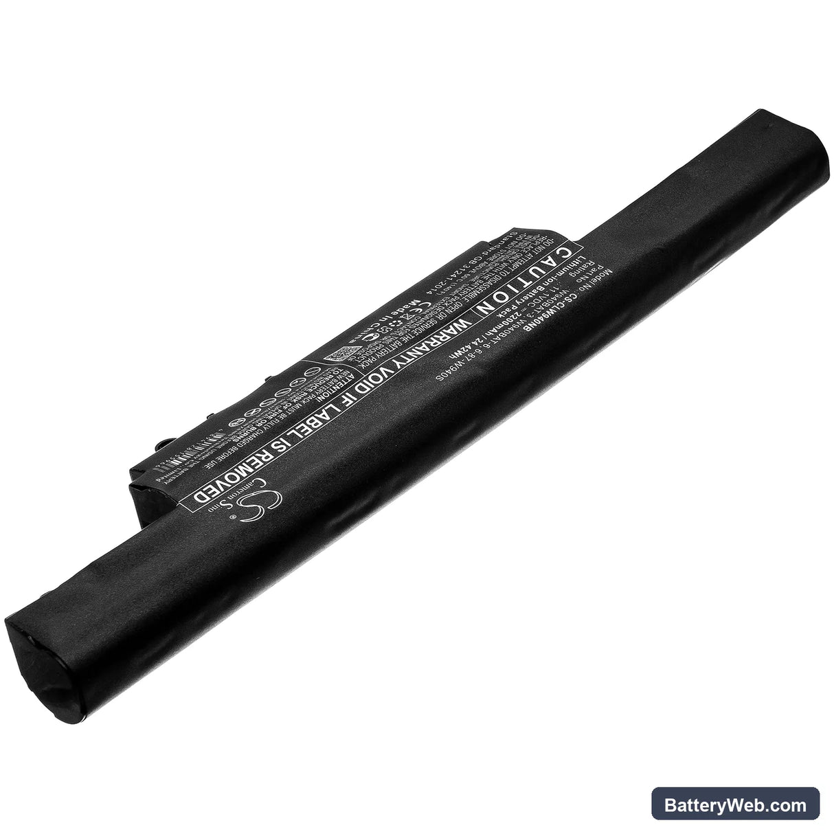 Clevo Premium Tv Xs3210 Replacement Battery, 11.1V, 2200mAh, Li-ion 2