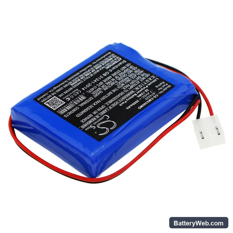CONTEC ECG-300G Replacement Battery, 7.4V, 3800mAh, Li-Polymer 2