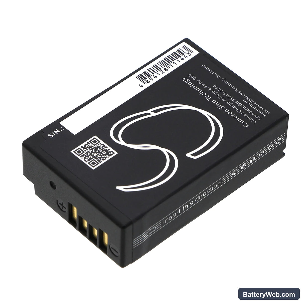 Saramonic VmicLink5 RX+ Replacement Battery, 7.4V, 950mAh, Li-ion 3