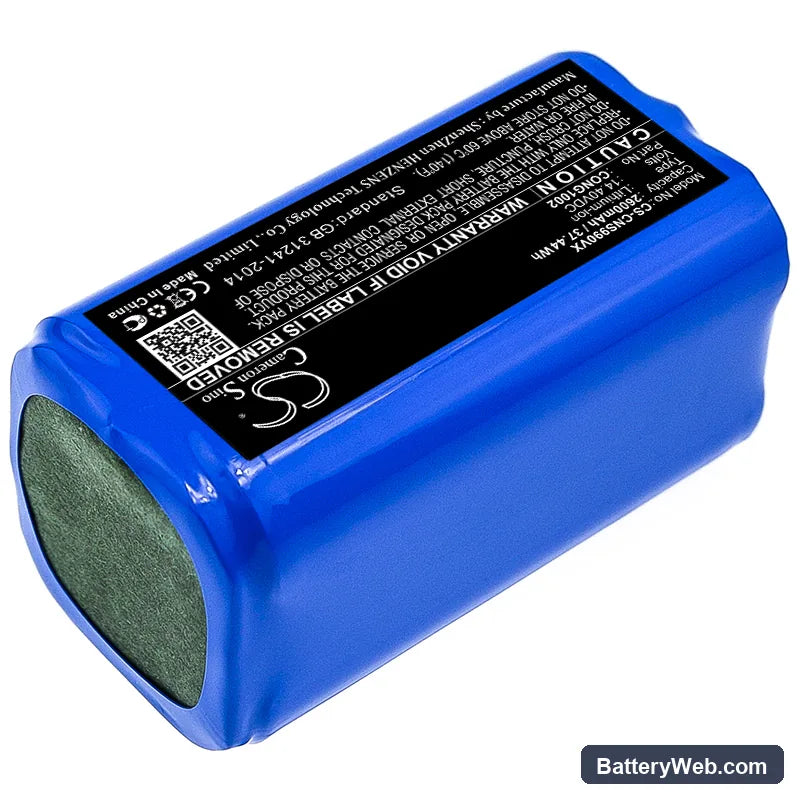Conga Excellence 990 Replacement Battery, 14.4V, 2600mAh, Li-ion 2