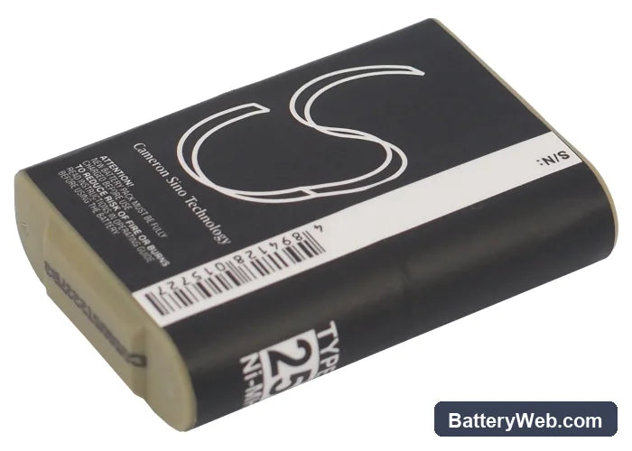 GE TL-2613 Replacement Battery, 3.6V, 700mAh, Ni-MH 3