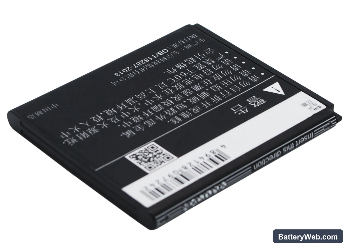 Coolpad 8070D Replacement Battery, 3.7V, 1400mAh, Li-ion 5
