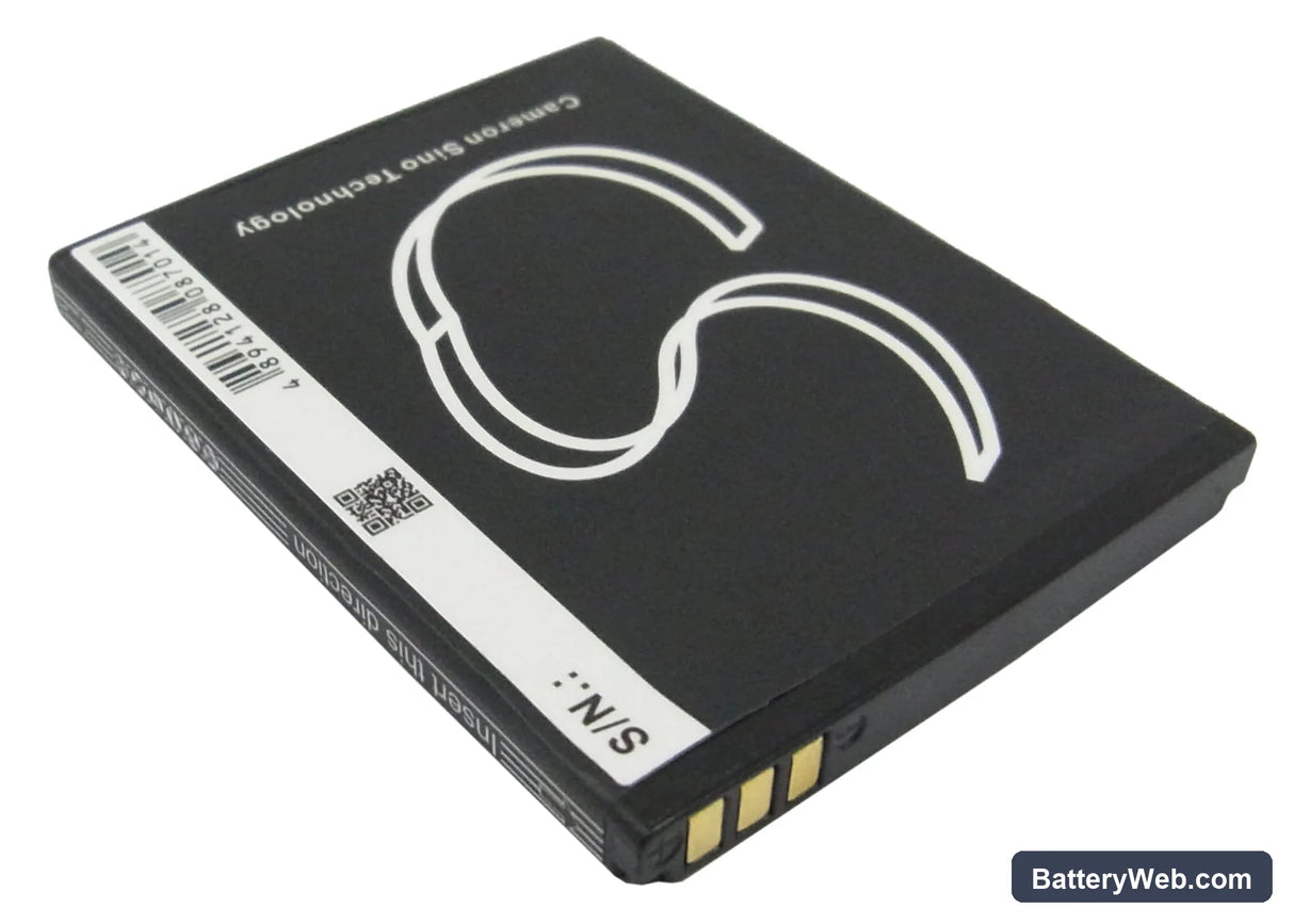 Coolpad 8150D Replacement Battery, 3.7V, 1100mAh, Li-ion 3