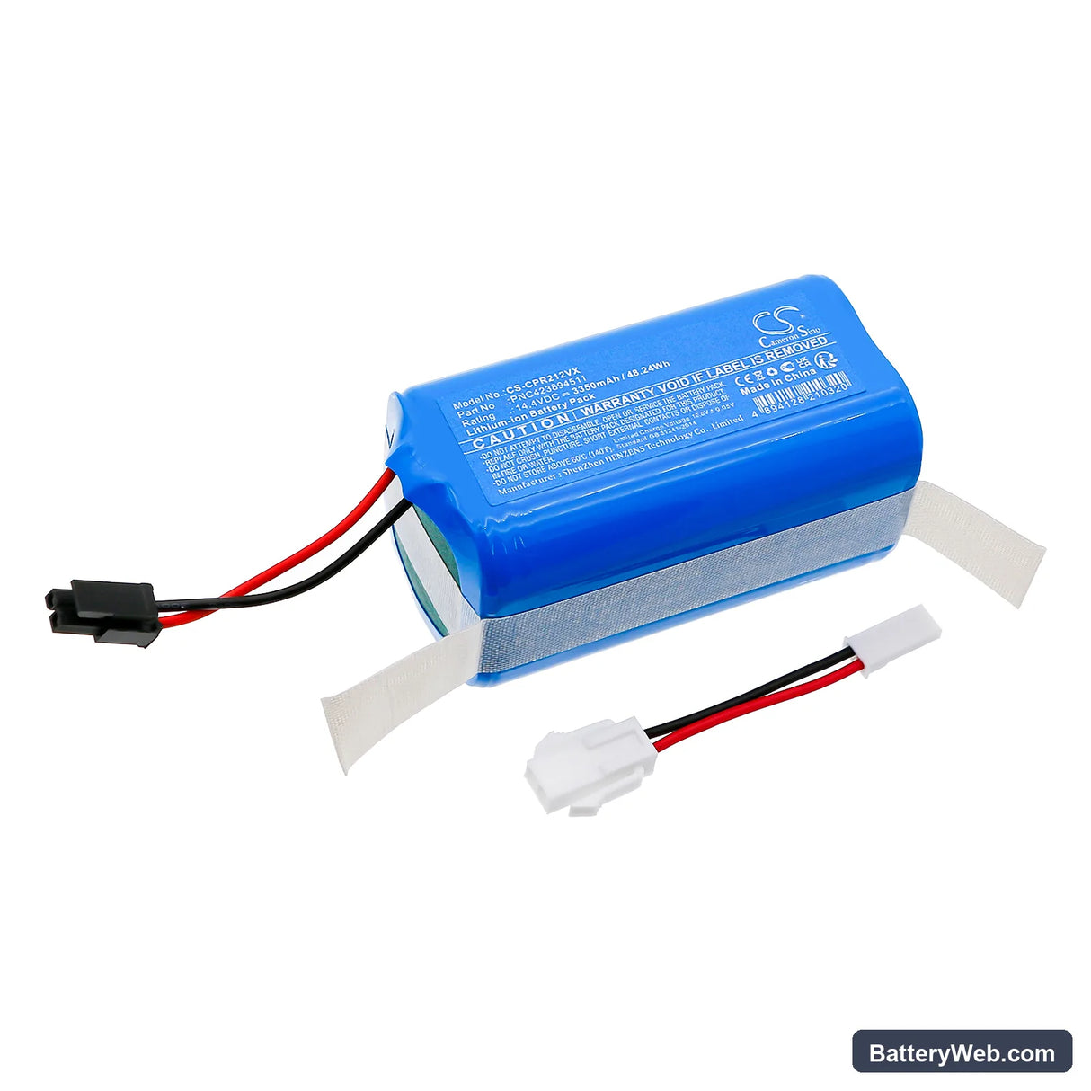 Concept VR2020 Replacement Battery, 14.4V, 3350mAh, Li-ion 1