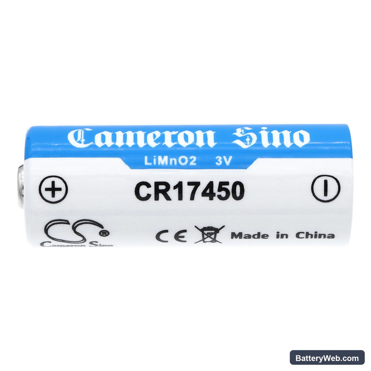 FDK Replacement Battery, 3V, 2400mAh, Li-MnO2 3