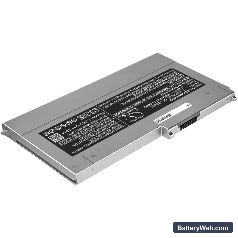 Panasonic CF-MX4 Replacement Battery, 7.2V, 4400mAh, Li-ion 2