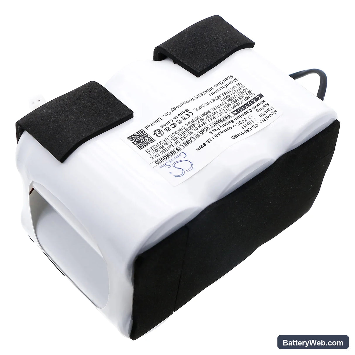 Criticon Oxyshuttle II+ Replacement Battery, 7.2V, 4000mAh, Ni-CD 2