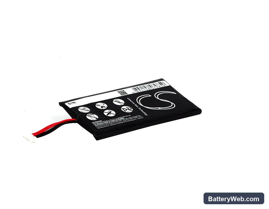 Crestron TPMC-3X Touchpanel Replacement Battery, 3.7V, 1000mAh, Li-Polymer 3