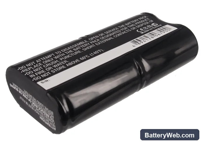 Crestron ST-1500 Replacement Battery, 4.8V, 3500mAh, Ni-MH 4