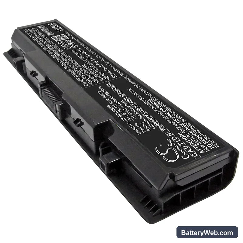 Dell Inspiron 1521 Replacement Battery, 11.4V, 4400mAh, Li-ion 2