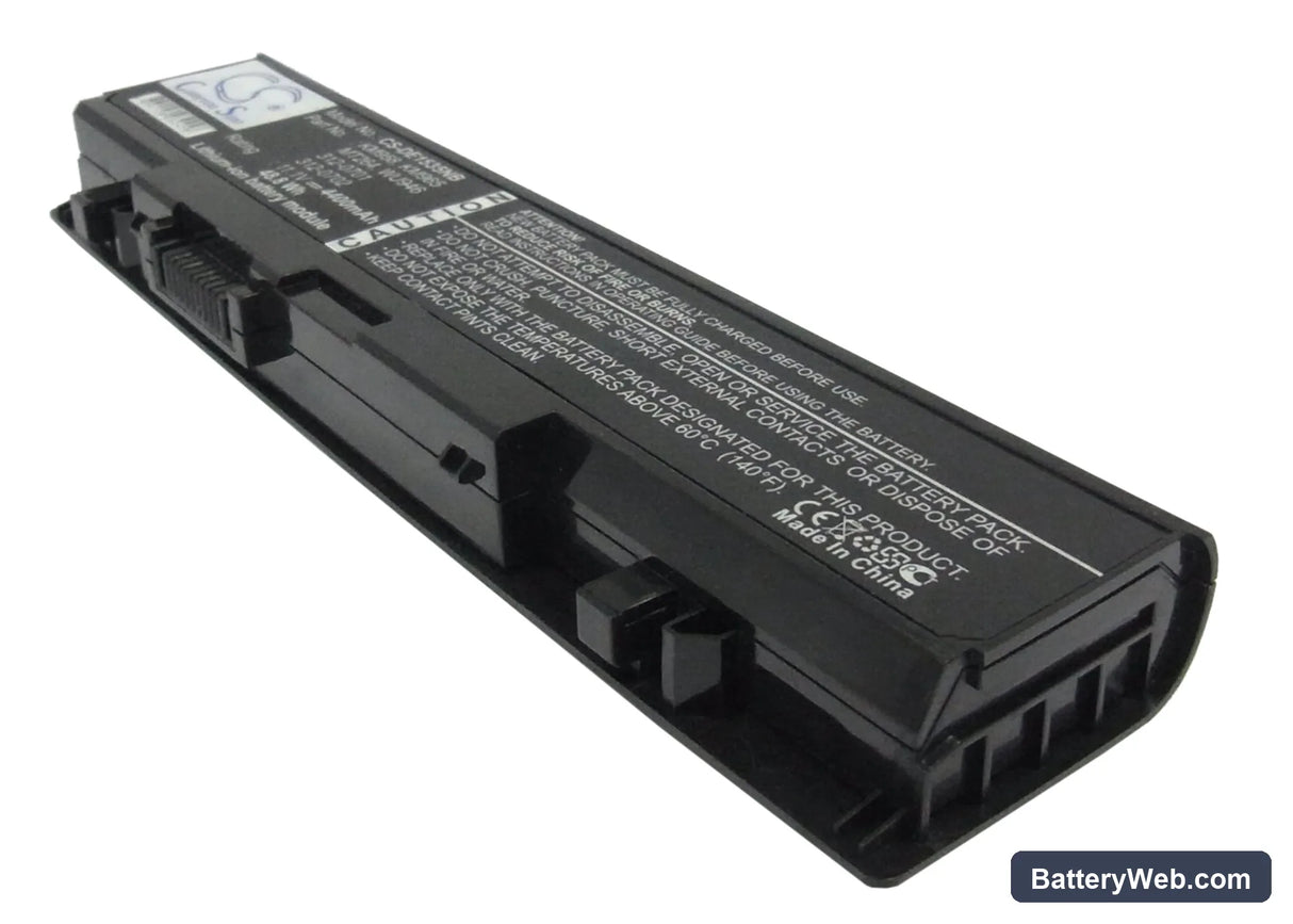 Dell Studio 1535 Replacement Battery, 11.4V, 4400mAh, Li-ion 1