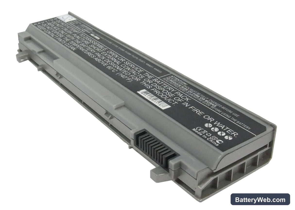 Dell Latitude E6400 Replacement Battery, 11.1V, 4400mAh, Li-ion 1