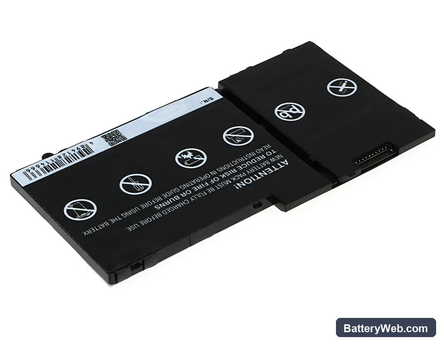 Dell Latitude 12 5000 Replacement Battery, 11.1V, 3400mAh, Li-Polymer 3