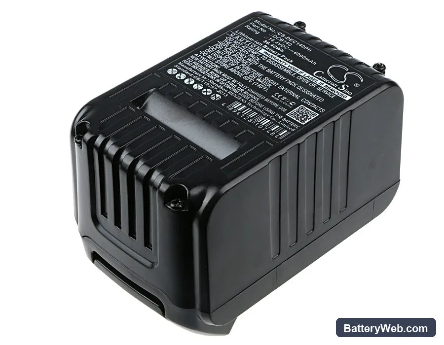 DeWalt XR Li-Ion 14.4V Replacement Battery, 14.4V, 6000mAh, Li-ion 4
