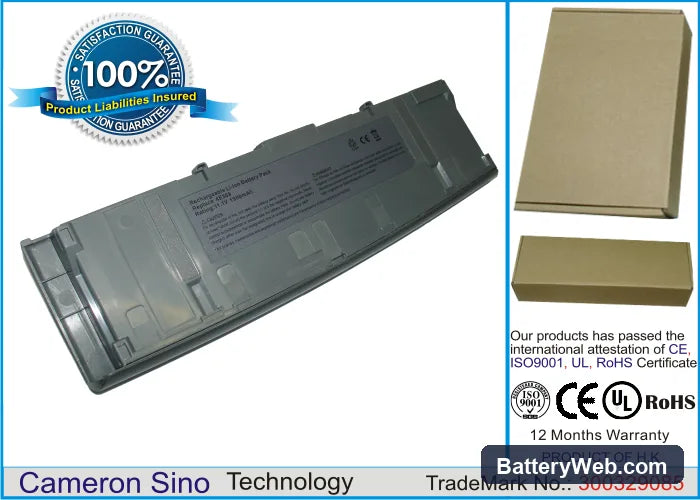 Dell Latitude LST C400ST Replacement Battery, 14.8V, 1900mAh, Li-ion 1