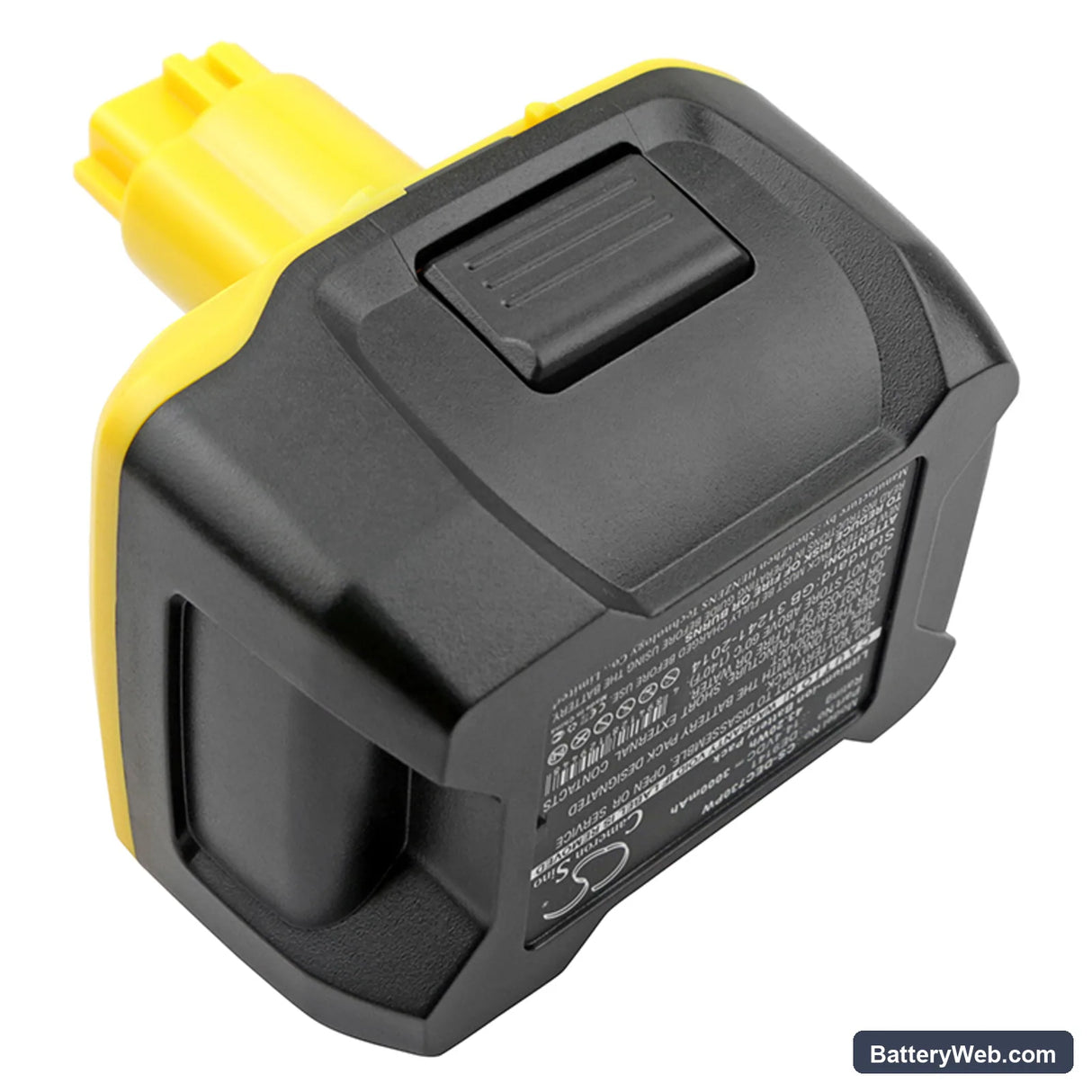 DeWalt DC733K2 Replacement Battery, 14.4V, 3000mAh, Li-ion 3