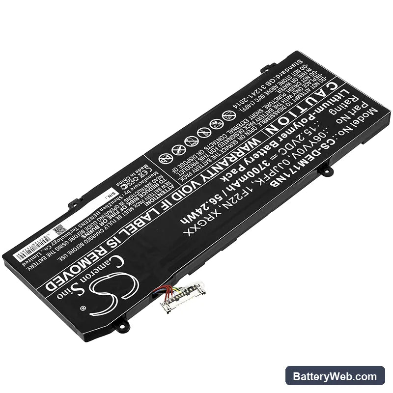Dell G5 5590-D2785W Replacement Battery, 15.2V, 3700mAh, Li-Polymer 2