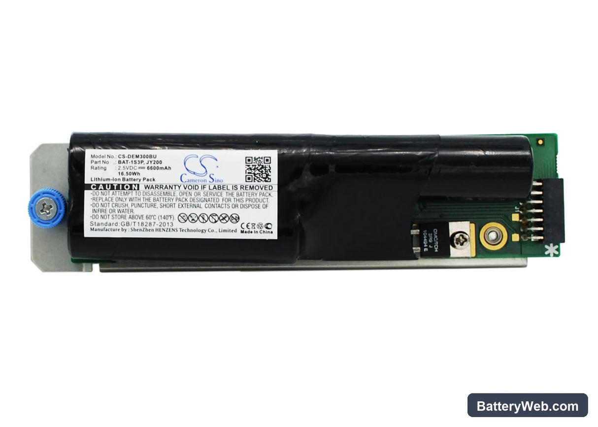 Sun T2510 Replacement Battery, 2.5V, 6600mAh, Li-ion 1