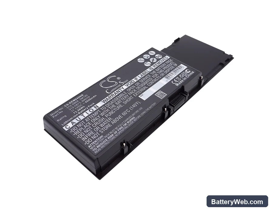 Dell Precision M6400 Replacement Battery, 11.1V, 6600mAh, Li-ion 1