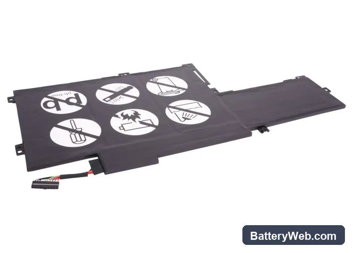 Dell Inspiron 14 7000 Replacement Battery, 7.4V, 7830mAh, Li-Polymer 3