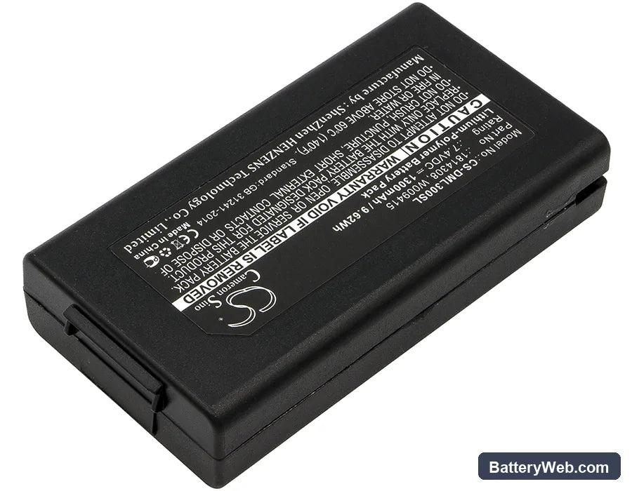 DYMO XTL 300 Replacement Battery, 7.4V, 1300mAh, Li-Polymer 2