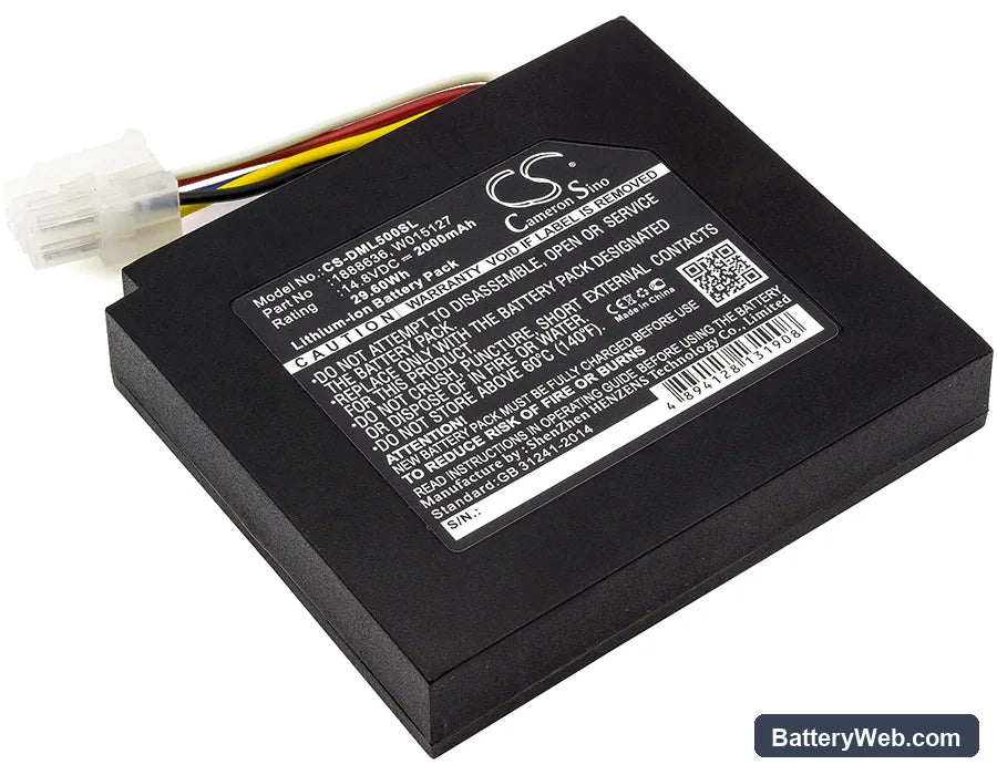 DYMO XTL 500 Replacement Battery, 14.8V, 2000mAh, Li-ion 1