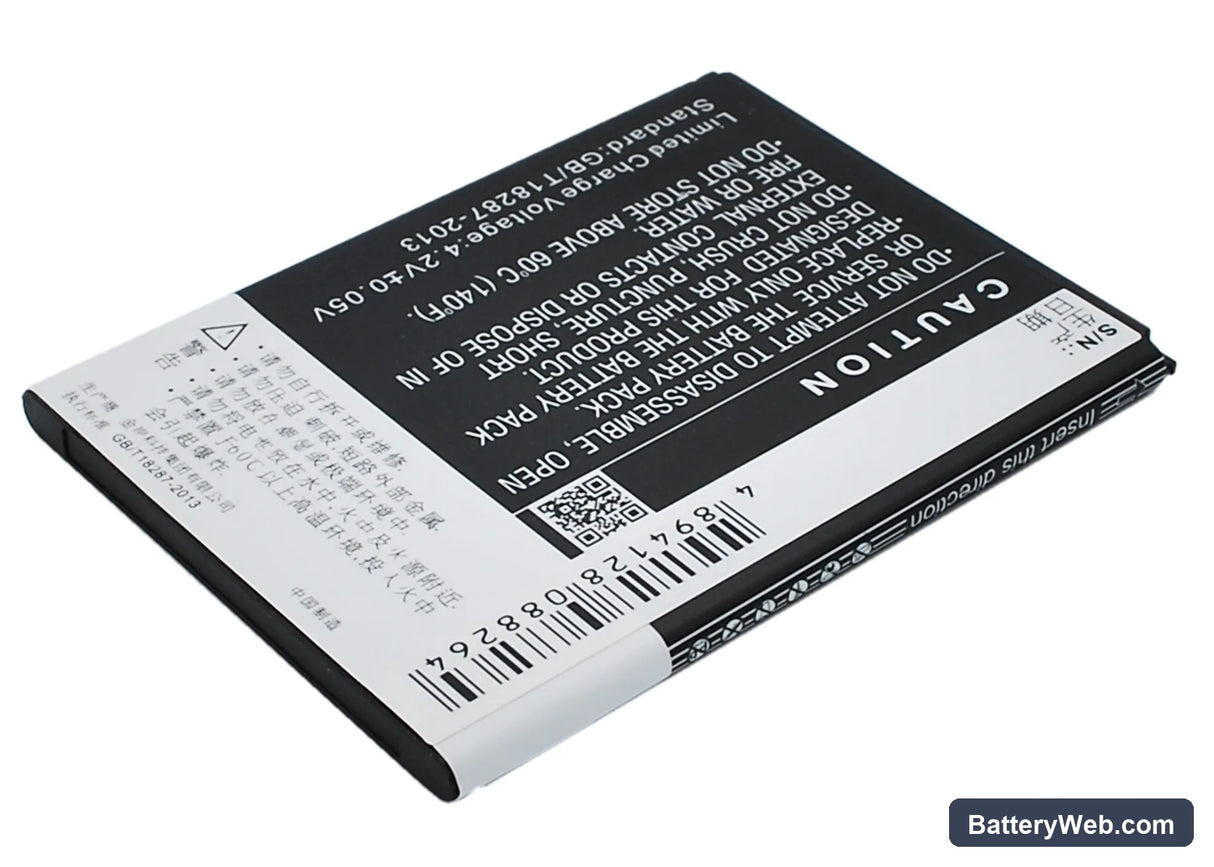 DOOV D710 Replacement Battery, 3.7V, 1500mAh, Li-ion 4