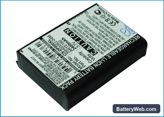 HTC P3300 Replacement Battery, 3.7V, 2400mAh, Li-ion 1