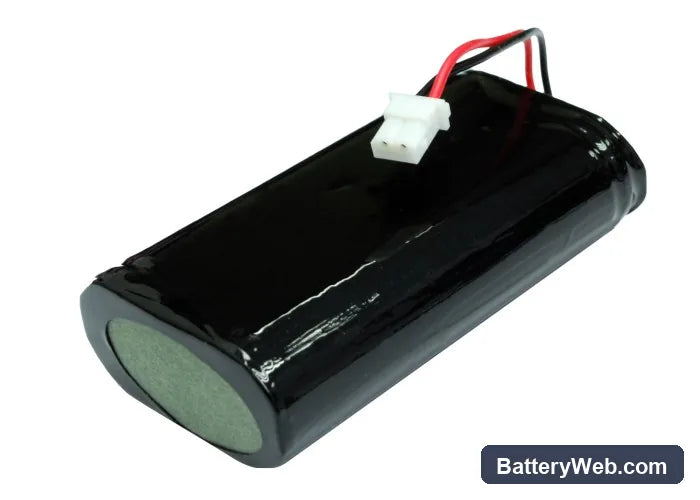 DAM PM100-DK Replacement Battery, 7.2V, 2200mAh, Li-ion 3