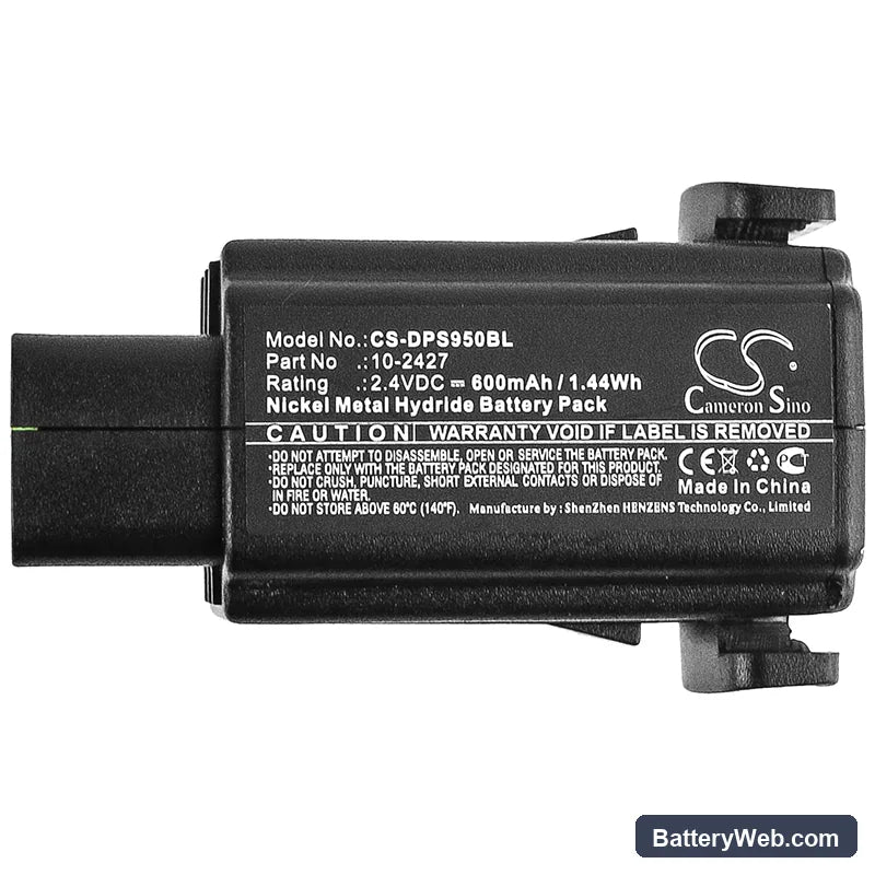 Datalogic PowerScan RF Replacement Battery, 2.4V, 600mAh, Ni-MH 5