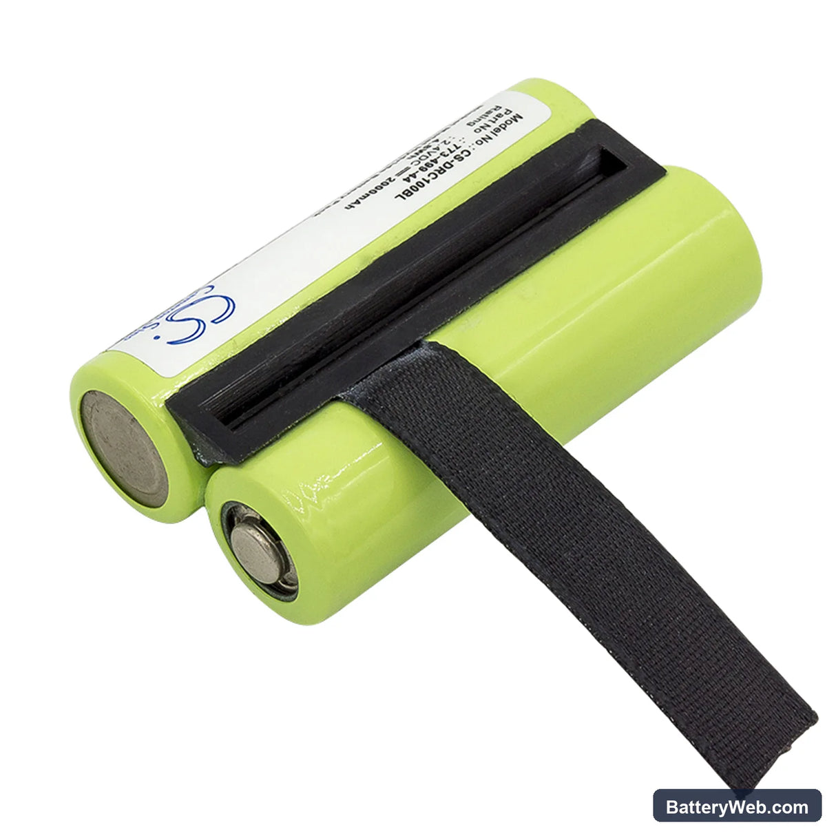 Damag DRC10 Replacement Battery, 2.4V, 2000mAh, Ni-MH 2