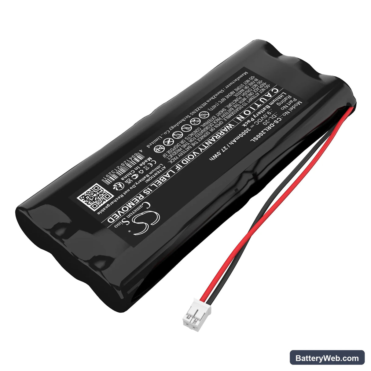 Intellikey 100225 Replacement Battery, 9V, 3000mAh, Lithium 2