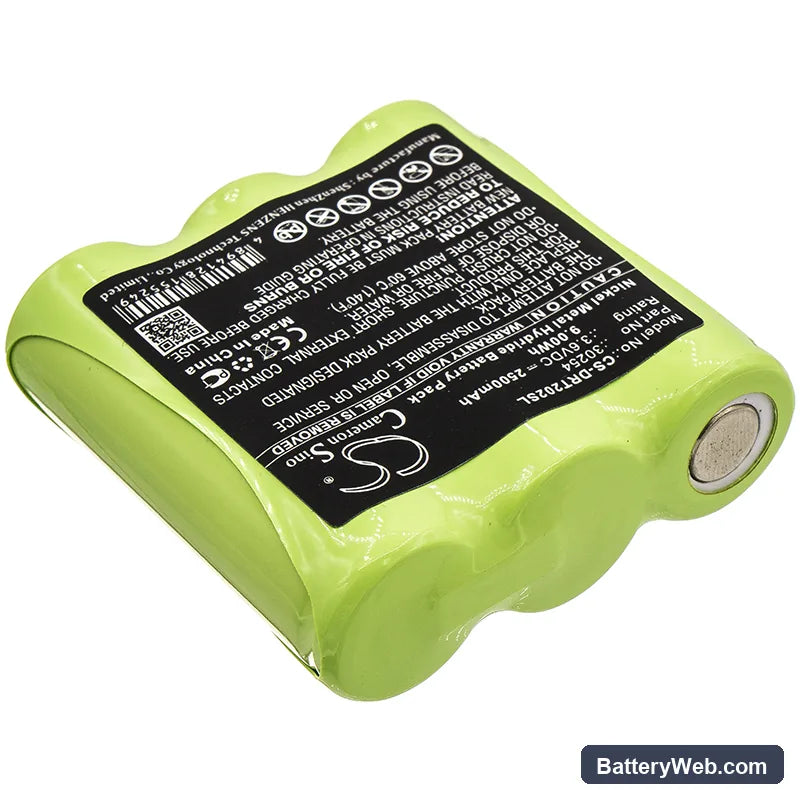 Teletronik TSM2002 Replacement Battery, 3.6V, 2500mAh, Ni-MH 2