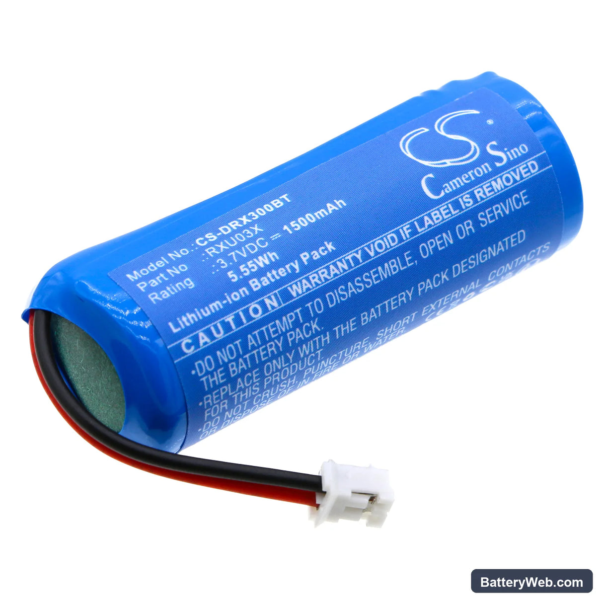 Daitem SH511AX Replacement Battery, 3.7V, 1500mAh, Li-ion 1