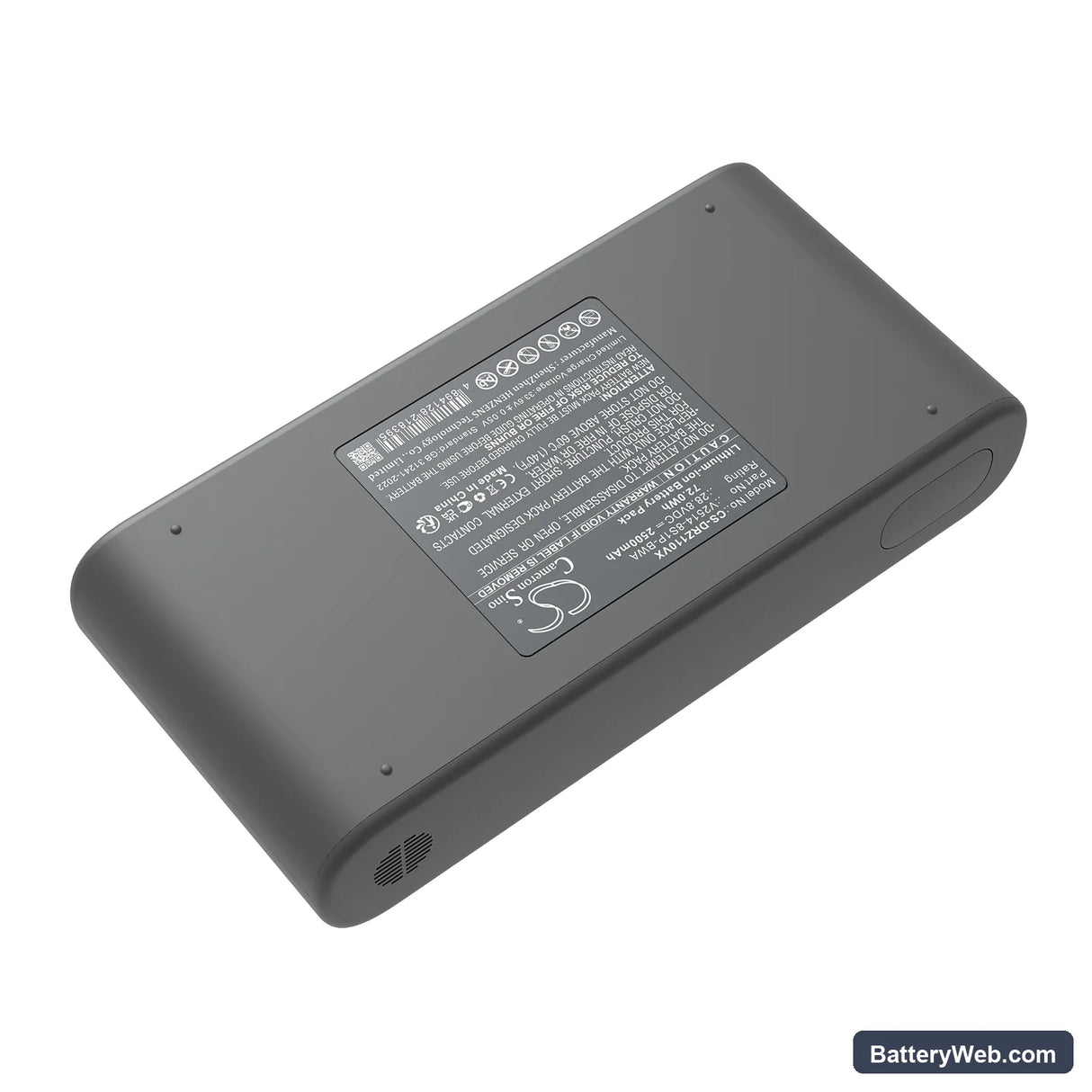 Dreame Z10S Station Replacement Battery, 28.8V, 2500mAh, Li-ion 2