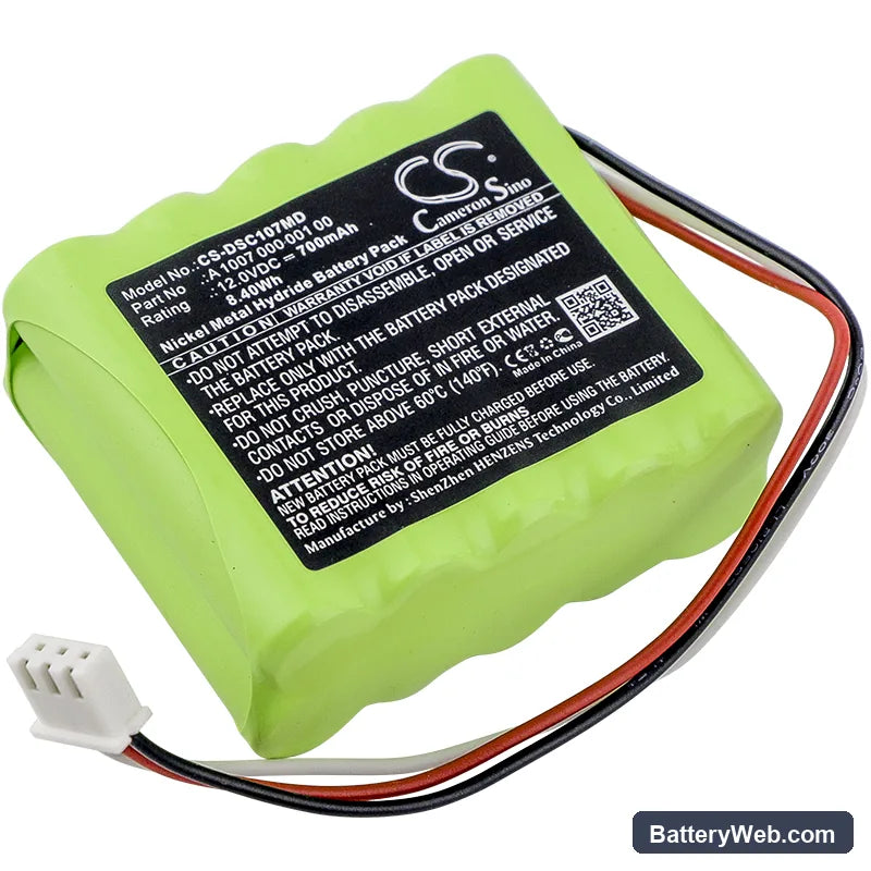 Dentsply X-SMART Replacement Battery, 12V, 700mAh, Ni-MH 1