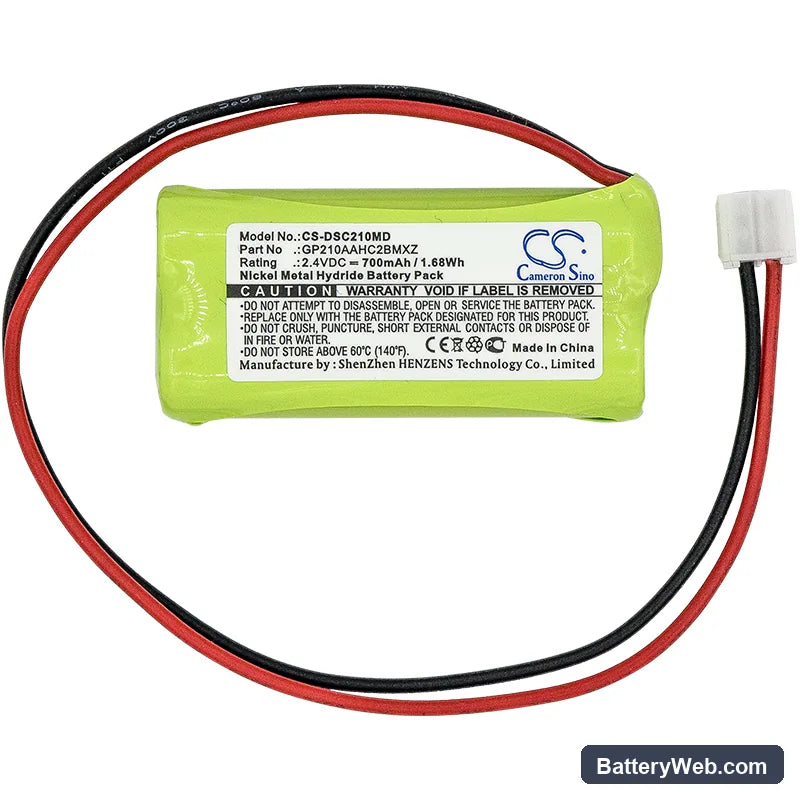 Dentsply Propex II Replacement Battery, 2.4V, 700mAh, Ni-MH 3