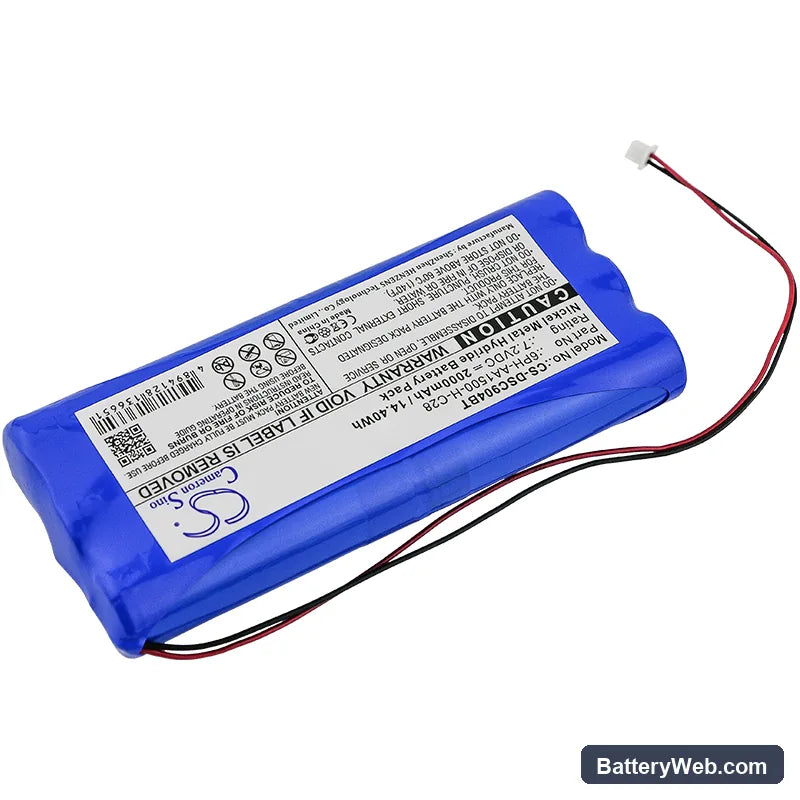 Direct Sensor ds415 Replacement Battery, 7.2V, 2000mAh, Ni-MH 2