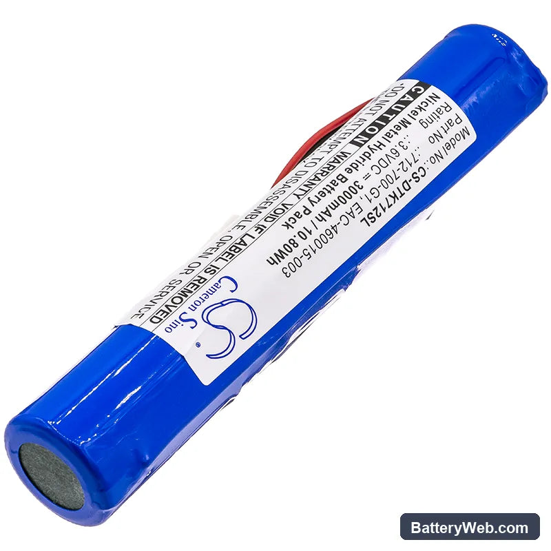Inficon D-TEK Select Refrigerant Leak Detector 712-202-G1 Replacement Battery, 3.6V, 3000mAh, Ni-MH 2