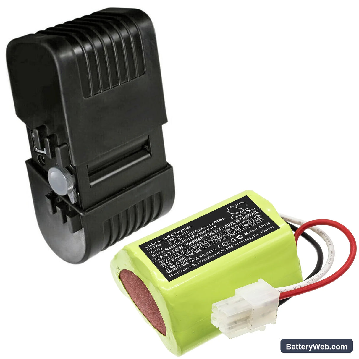 ONeil Microflash 2 Replacement Battery, 6V, 2000mAh, Ni-MH 6