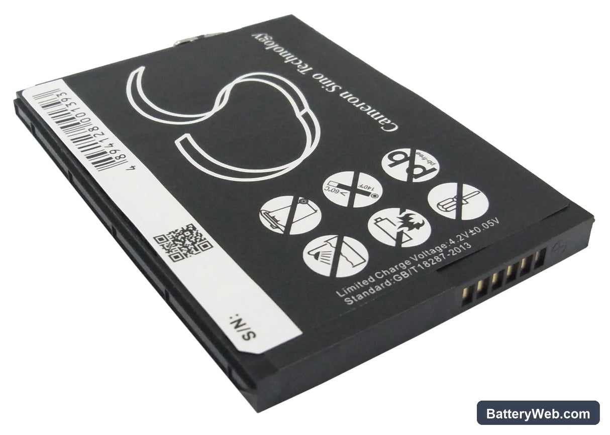 O2 XDA Flint Replacement Battery, 3.7V, 2000mAh, Li-ion 3