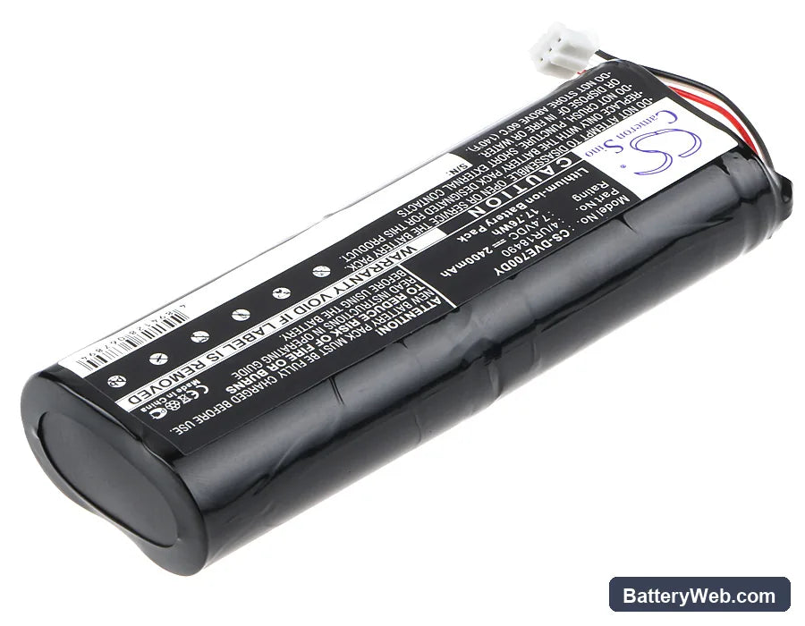 Sony D-VE7000S Replacement Battery, 7.4V, 2400mAh, Li-ion 2
